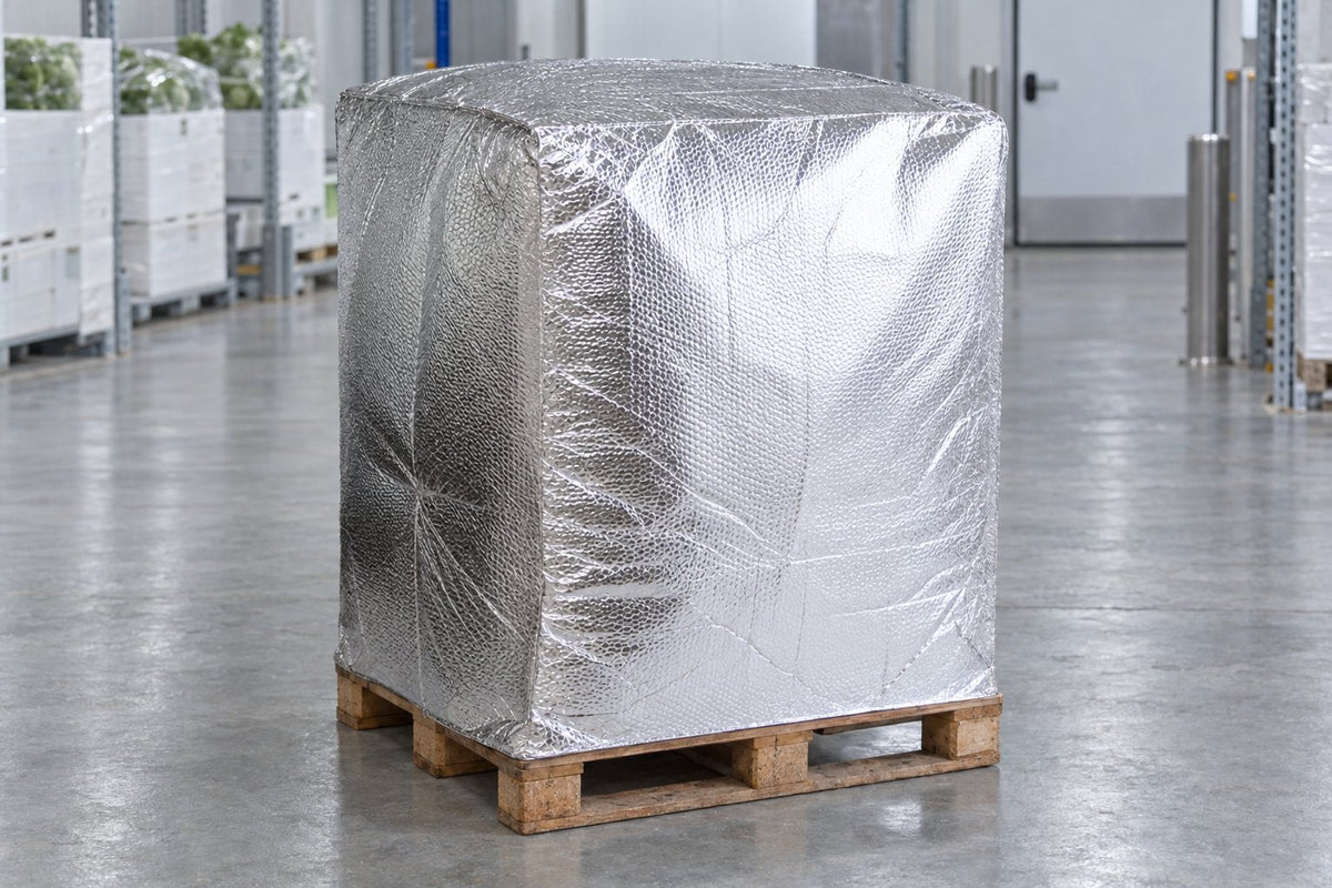 Lämpöhuppu vai thermal pallet cover: sama tuote