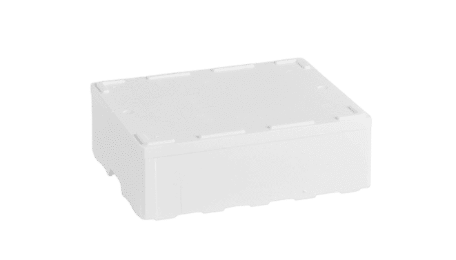 EPS-styrox-laatikko 20 L, 500x400x160 mm - 1 lava (90 kpl)