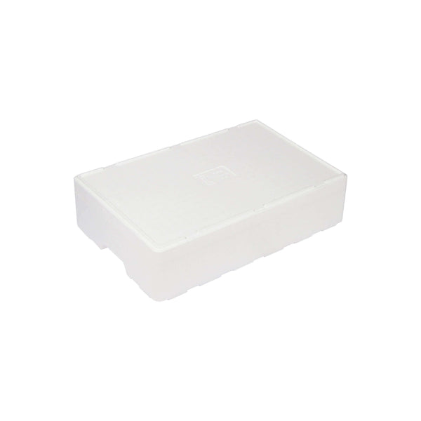 EPS-styrox-laatikko 25 L, 600 x 400 x 155 mm