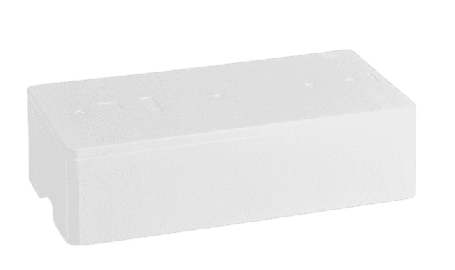 EPS-styrox-laatikko 29 L, 690x360x188 mm - 1 lava (60 kpl)