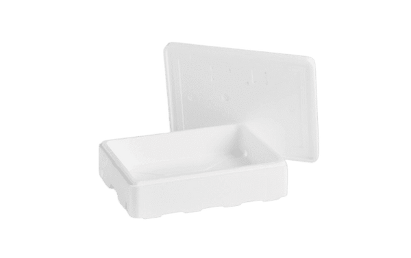 EPS-styrox-laatikko 8 L, 400x300x104 mm - 1 lava (240 kpl)