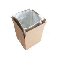 Kokoontaitettava termolaatikko - 600 x 400 x 400 mm + (4-kerroksinen eristyspussi)