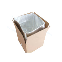 termolaatikko taitettava - 400 x 400 x 400 mm + (6-kerroksinen eristyspussi)